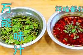 两款实用靠谱的万能味汁，辣和不辣的都有，不管拌啥都又香又好吃视频封面