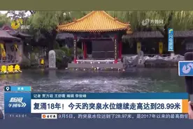 复涌18年！济南趵突泉水位达到28.99米，来泉水之城感受别样魅力视频封面