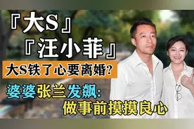 大S再回应离婚：是真的！双方态度对比强烈，婆婆张兰仍直播带货视频封面
