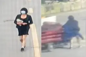 变装“大佬”！52岁大叔扮女子疯狂盗窃电动车 警方：大姐挺壮哈视频封面