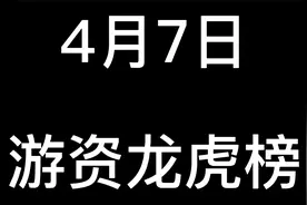4月7日游资龙虎榜。炒股养家荣登榜首视频封面