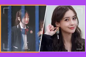 Baby离婚后罕现身，片场雪天穿校服短裙秀细腿，梳马尾辫似高中生视频封面