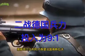 二战德国投入的兵力是多少?超乎想象......视频封面