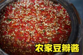 豆瓣酱不要出去买，教你在家自制，方法简单易学，做1次可以吃1年视频封面