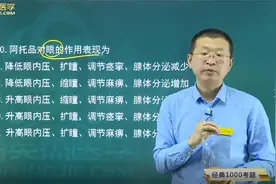 临床经典：阿托品与毛果芸香碱的区别视频封面