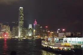 香港维多利亚港夜景 配上这首歌 太感动了视频封面