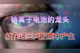 钠离子电池的龙头就在这三只股票中产生！新分支需要重点关注！视频封面