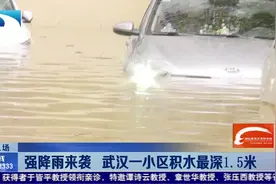 强降雨来袭 武汉一小区积水最深1.5米视频封面