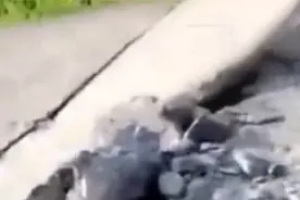 事发湖南！路面因高温爆炸，骑摩托男子被甩20多米视频封面