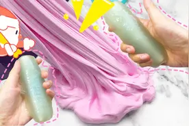 用退热贴做起泡胶！无硼砂，能轻而易举的打出帐篷泥，超级解压！