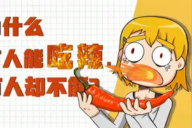 为什么有人喜欢吃辣，有些人却一点辣都不能碰？视频封面