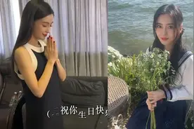 跟黄晓明离婚后，baby迎33岁生日状态像少女，杨幂倪妮凌晨送祝福