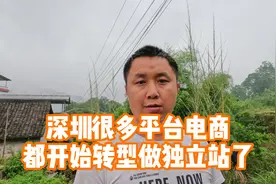 深圳跨境电商现状：很多平台电商卖家都转型做独立站了视频封面