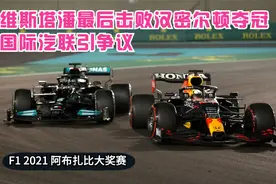 阿布扎比大奖赛：维斯塔潘最后击败汉密尔顿夺冠，国际汽联引争议视频封面