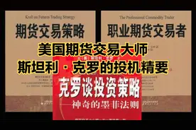 美国期货交易大师：斯坦利·克罗的投机精要视频封面