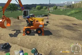 工程车，我也不知道叫什么机器，就叫夹娃娃机吧，哈哈