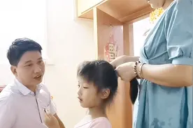 5岁女儿问爸爸怎么认识妈妈的，小伙说是火车站捡的，媳妇发飙了