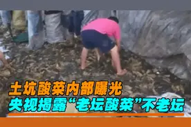 自己腌的做出口，土坑产的给国内？央视揭露“老坛酸菜”不老坛视频封面