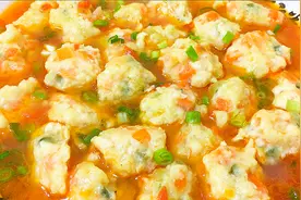 番茄鸡肉丸的做法，不用油炸，汤鲜味美，做少了不够吃