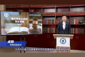 成阳：循环贸易合同的司法审查丨微课程视频封面