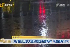 3月首日山东多地雨雪相伴,气温直降10℃，本周中期气温将大幅回升视频封面
