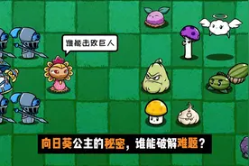 植物大战僵尸：向日葵公主的秘密，谁能破解难题？视频封面