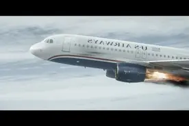 航空飞机撞上鸟群，空难当头，机长一个大胆操作挽救了全机乘客视频封面