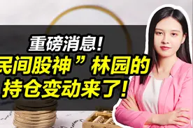 重磅消息！“民间股神”林园的持仓变动来了！视频封面