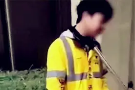 网曝外卖员与保安起冲突被防暴叉锁喉！警方：双方已自愿达成和解视频封面