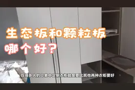 木工师傅说生态板好，衣柜定制品牌说颗粒板好，到底哪个好？视频封面