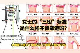 女士的“三围”标准是什么样子你知道吗？