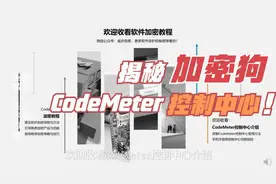 CodeMeter加密狗系列教程——为您揭秘CodeMeter控制中心