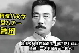 鲁迅文章被移除课本，可是他们却忘了，鲁迅用一支笔唤醒了中国人视频封面