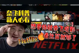 奈飞科普新人必看，想要体验Netflix观影看这篇就够了，奈飞解读