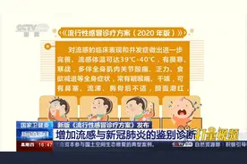 速看！国家卫健委：新版《流行性感冒诊疗方案》发布|新闻直播间视频封面