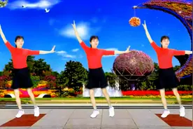 好听歌曲广场舞《达坂城的姑娘》40步弹跳舞正背面演示简单易学