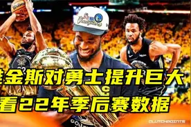 维金斯回归对勇士提升巨大？看22年季后赛数据，勇士次核心无争议视频封面