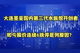 大连圣亚国内第三代水族馆开创者，如今股价连续6跌停是何原因？视频封面