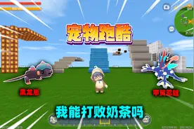 迷你世界：宠物进化跑酷！跳跳蛙进化成忍者蛙，能打败黑龙崽吗？视频封面