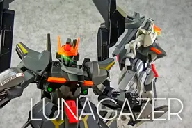 【蒼桀评测】凝视晓月传递光辉！万代HG BF 观月者高达喷涂