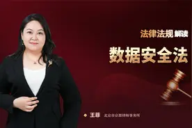 《数据安全法》解读：促进数据开发利用，保护个人、组织合法权益视频封面