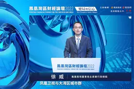 凤凰卫视董事局主席徐威:连通粤港澳、推介大湾区是凤凰重要使命视频封面