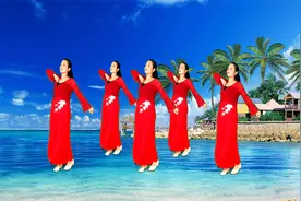 32步广场舞《十送红军》老歌新跳，好听好看附教学