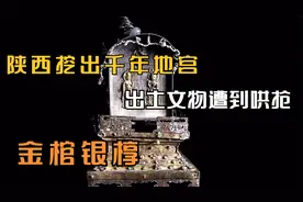 陕西农民挖出千年地宫，无数文物遭到哄抢，最后村民上交金棺银椁视频封面
