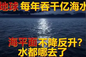 每年“吃掉”数亿吨海水，为什么海平面不降反升，水都哪里去了视频封面