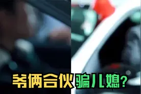 公公给儿媳买车引发家庭矛盾，儿媳怒不可遏：爷俩合起伙来骗我！视频封面