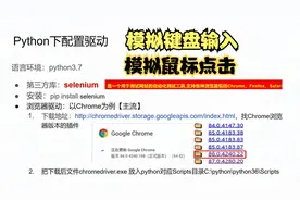 网络爬虫之自动化工具selenium使用