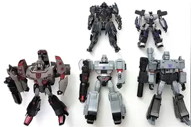 5个变形金刚威震天机器人变形玩具变形过程视频封面