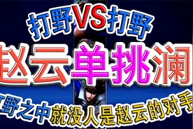 打野VS打野，赵云单挑澜，打野之中就没人是赵云的对手视频封面