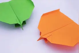 很好玩的双头喷流纸飞机你见过？飞得又快又远，孩子们真开心